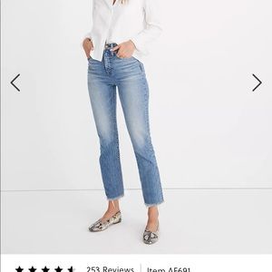 Madewell perfect vintage jean in Ainsworth wash